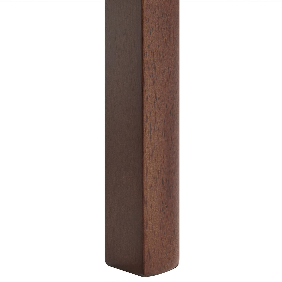 JÍDELNÍ STŮL Tmavý Jasan 160/90 cm Delmas - tmavě hnědá, kompozitní dřevo (160/90/77cm) - Beliani