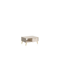 COUCHTISCH Wüstensand 87/43,2/66 - Kaschmir, Holzwerkstoff (66/87/43cm) - RAUMHIRSCH FURNITURE