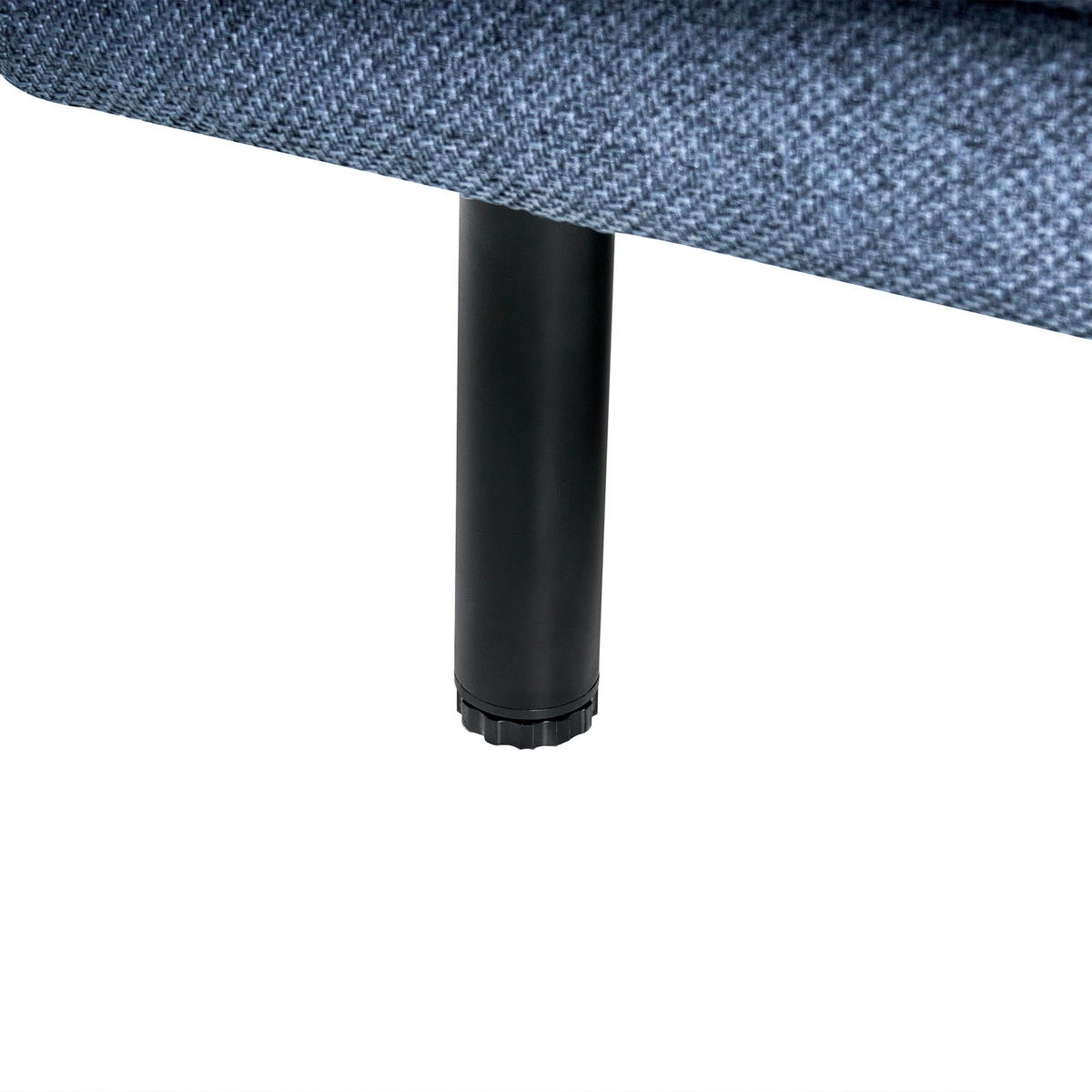 POHOVKA 3-místná Látka Tmavě modrá Vorgod - tmavě modrá, textil (221/76/84cm) - Beliani