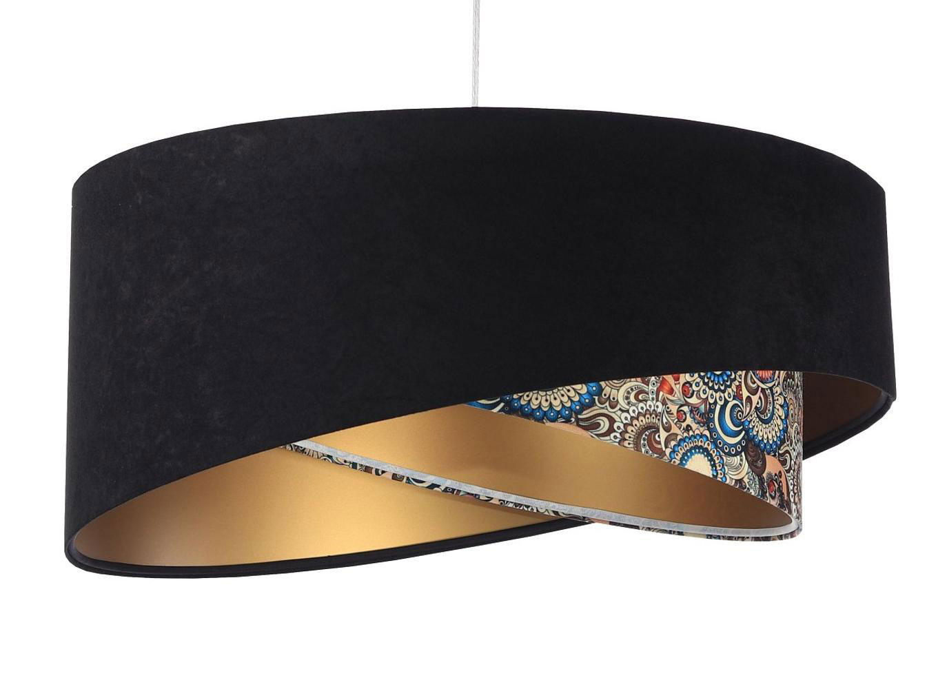 HÄNGELEUCHTE Gold 50/23 cm - Goldfarben, Kunststoff (50/1.3/23cm) - ONZENO