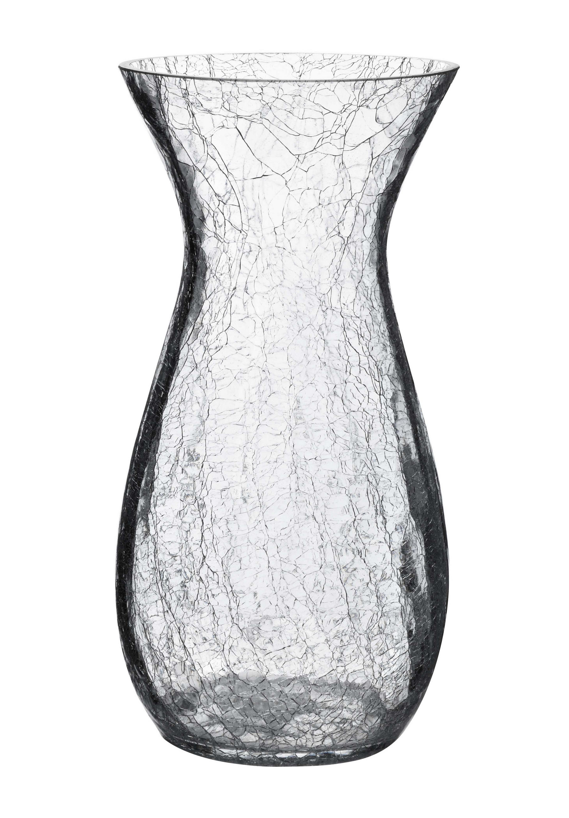 VASE Serenite Transparent 15/15/31 cm Glas - Transparent, Glas (31cm) - Mondex