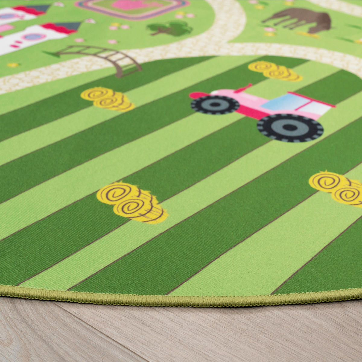 KINDERTEPPICH 200/200 cm Bino 560 - Grün, Textil (200/200cm) - Paco Home