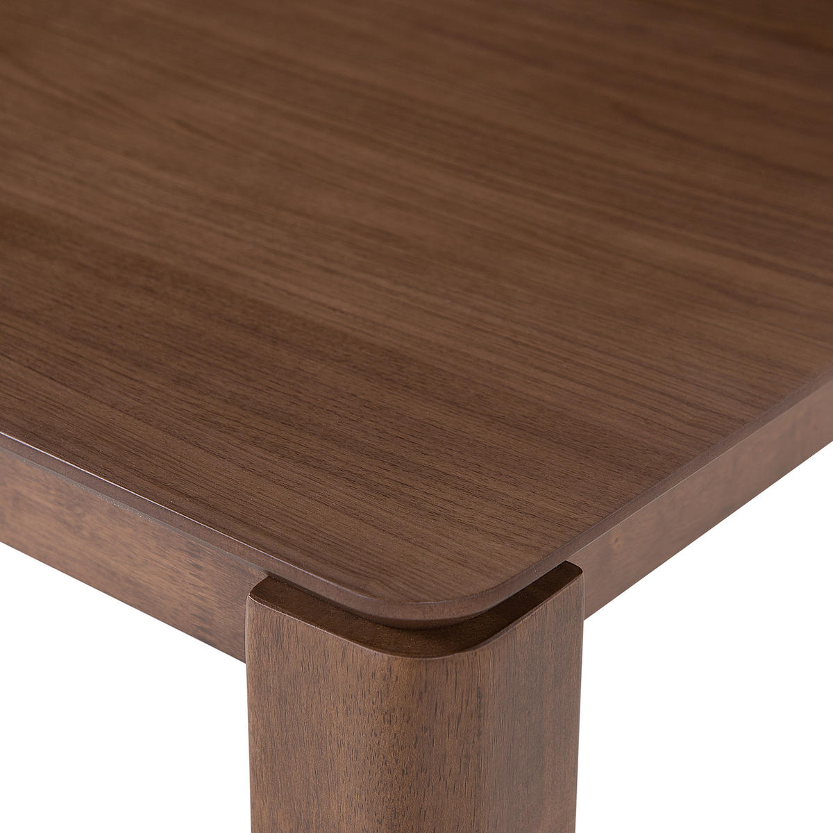 ESSTISCH 160/90/75 cm Dunkelbraun Rechteckig Lottie - Dunkelbraun, Holzwerkstoff (160/90/75cm) - Beliani