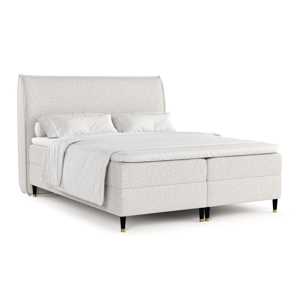 Thumbnail - Maison de Reve Boxbett, Beige, Textil, Buche, Kiefer, H2, Höhe ca. 19 cm, 140x200 cm, FSC 100%, Made in EU, Oeko-Tex® St...