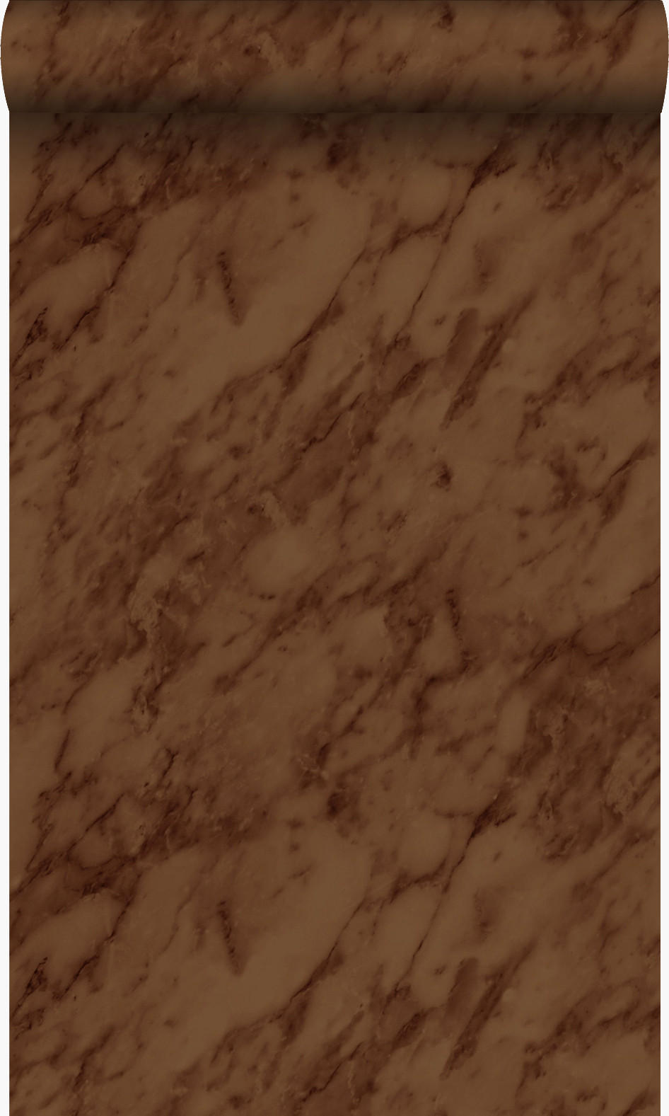TAPETE Marmor-Optik 53 cm x 10.05 m - Orange, Papier (53/1000cm) - Origin Wallcoverings