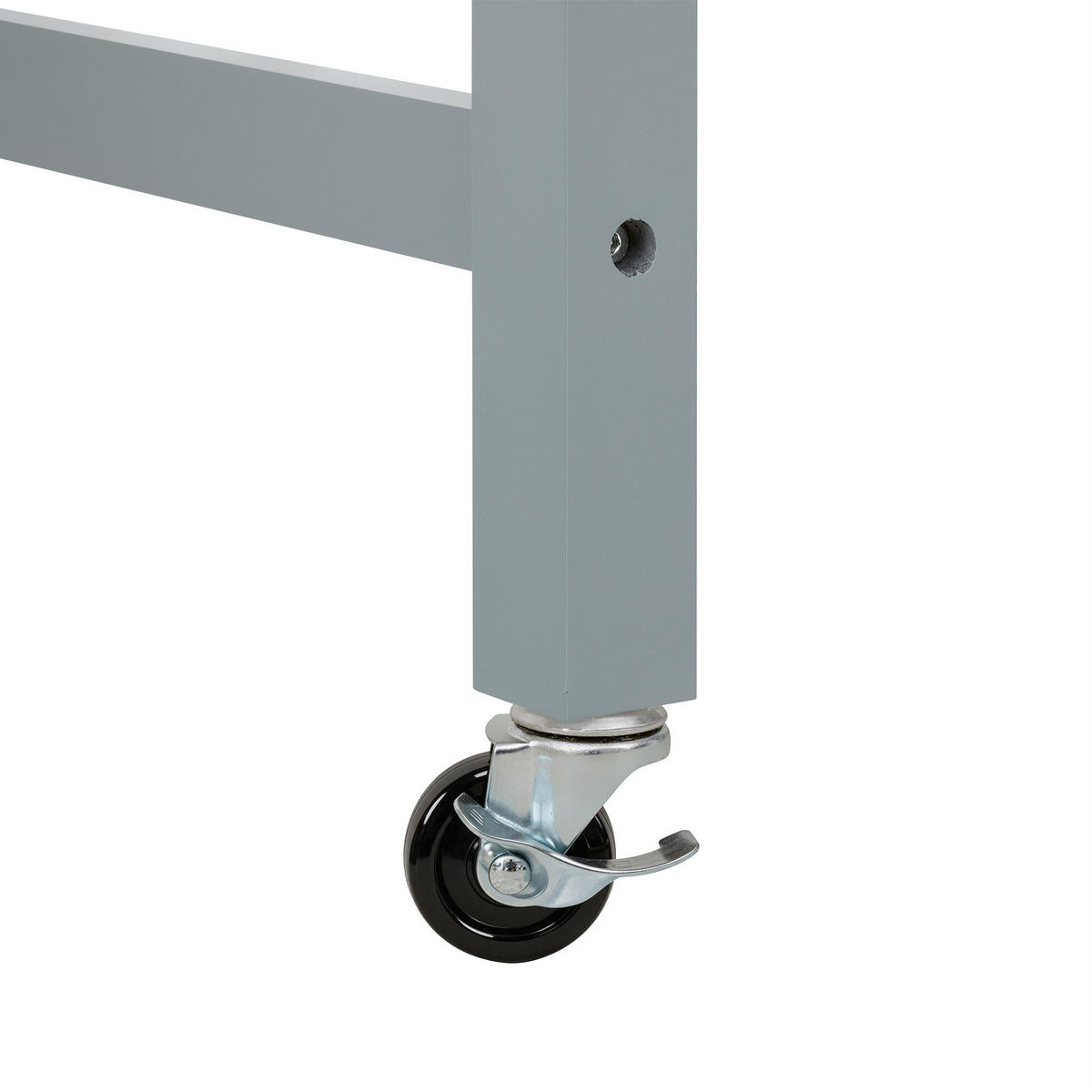 KÜCHENINSEL DE-41134 112-188/45/92 cm mit seitlich ausziehbarer Arbeitsplatte Grau - Grau, Holzwerkstoff (124.3/92/45cm) - ComfortXL