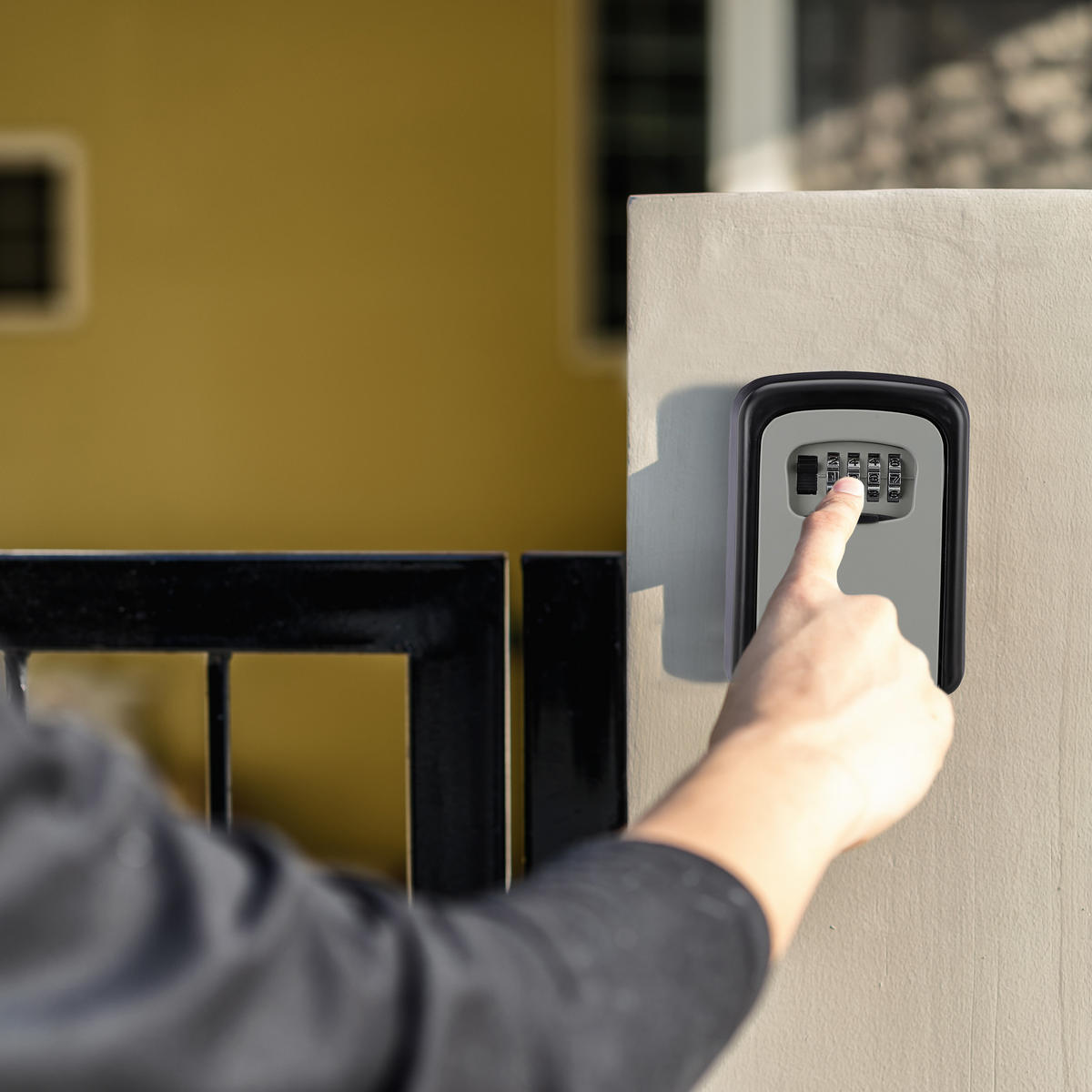 TREZOR na kľúče - viacfarebná, kov (9/11.5/4cm) - Relaxdays