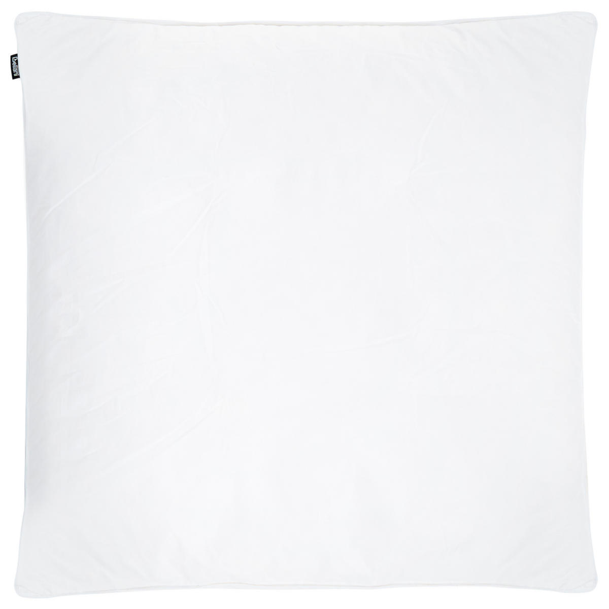 KOPFKISSEN 2er-Set Weiß 80/80 cm Feldberg - Weiß, Naturmaterialien (80/80cm) - Beliani