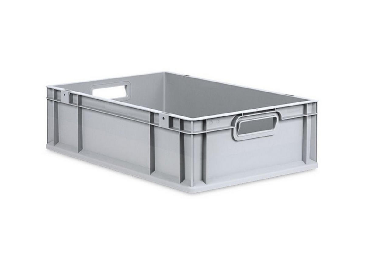 EUROBOX Nextgen Economy Griffe Offen 17x40x60cm 34 Liter - Grau, Kunststoff (40/17/60cm) - PROREGAL