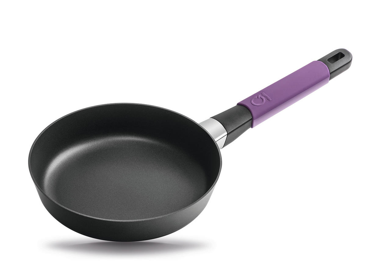 BRATPFANNE INDUKTION ⌀20cm - AUBERGINE - Aubergine, Kunststoff/Metall (20cm) - Gastrolux