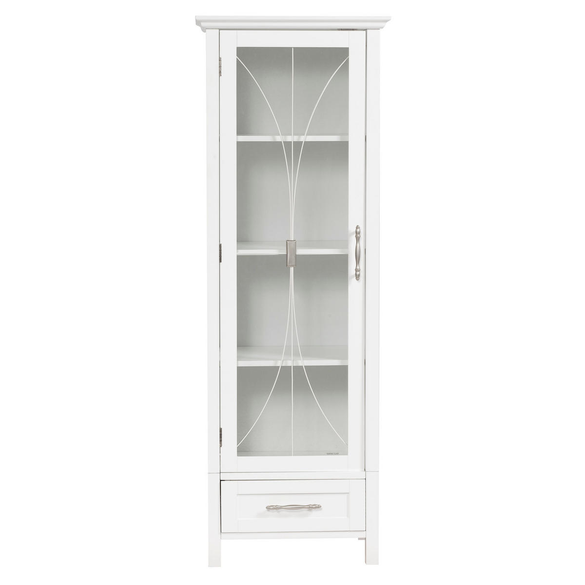 MIDISCHRANK Weiß - Weiß, Holzwerkstoff (34.3/123.2/123.2cm) - Teamson Home