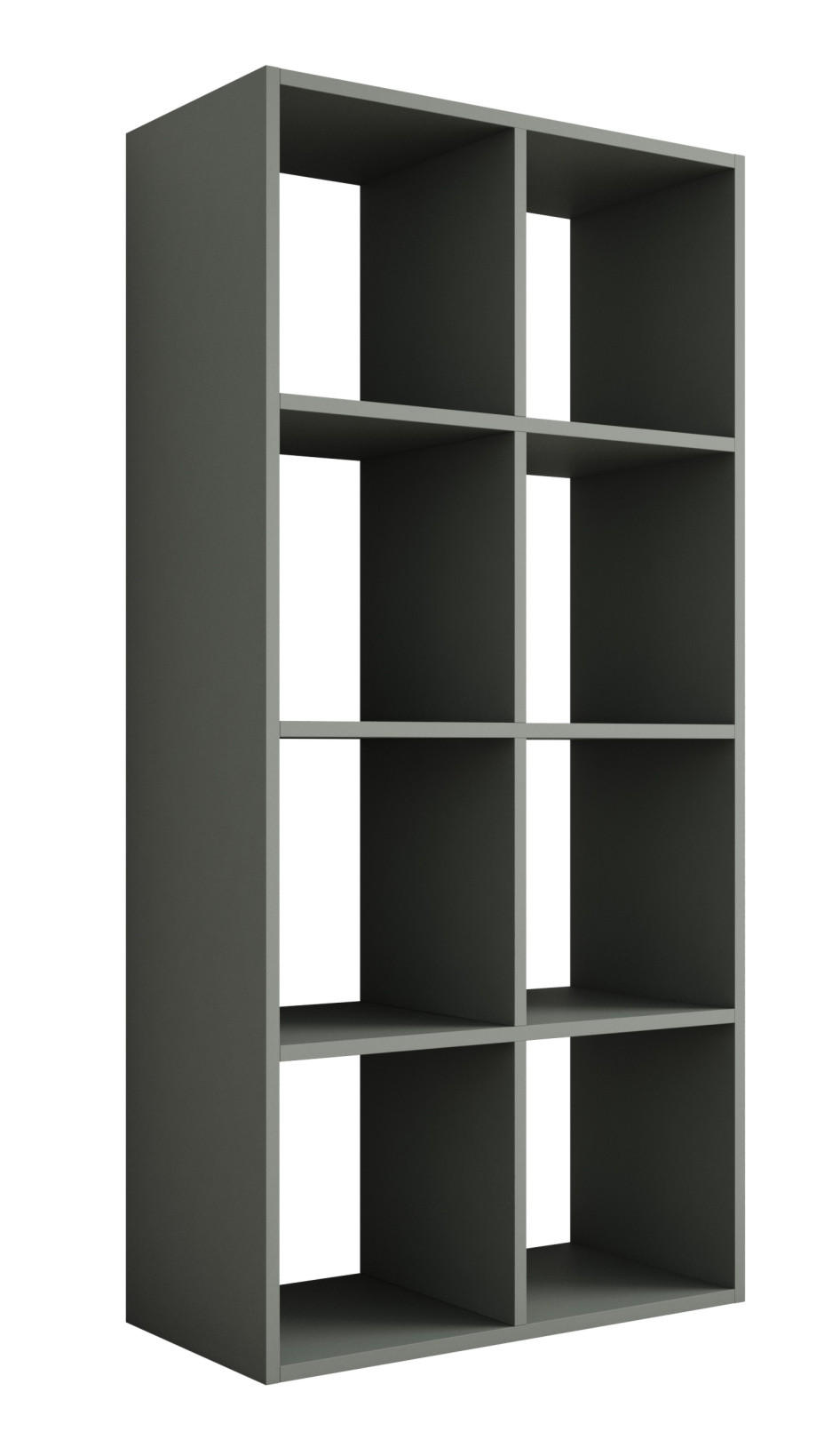 3XE Living Bücherregal Grün 74x147x30 cm