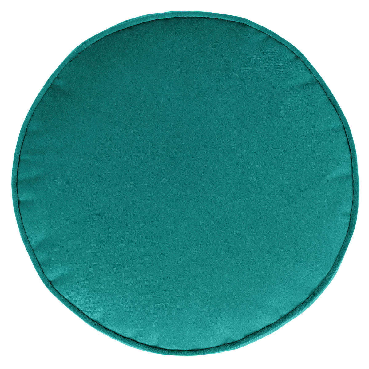 SITZPOUF Rund Milano - Grün, Textil (55/35/55cm) - icon