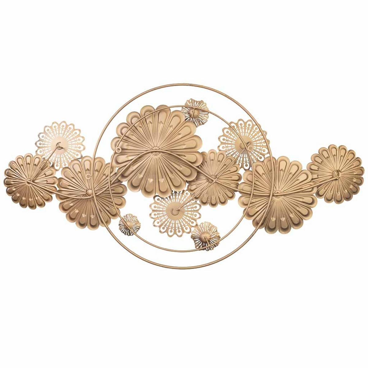 WANDDEKO-OBJEKT aus Metall, 119x60x7cm - Multicolor, Metall (118.7/7/59.7cm) - Wanderlust