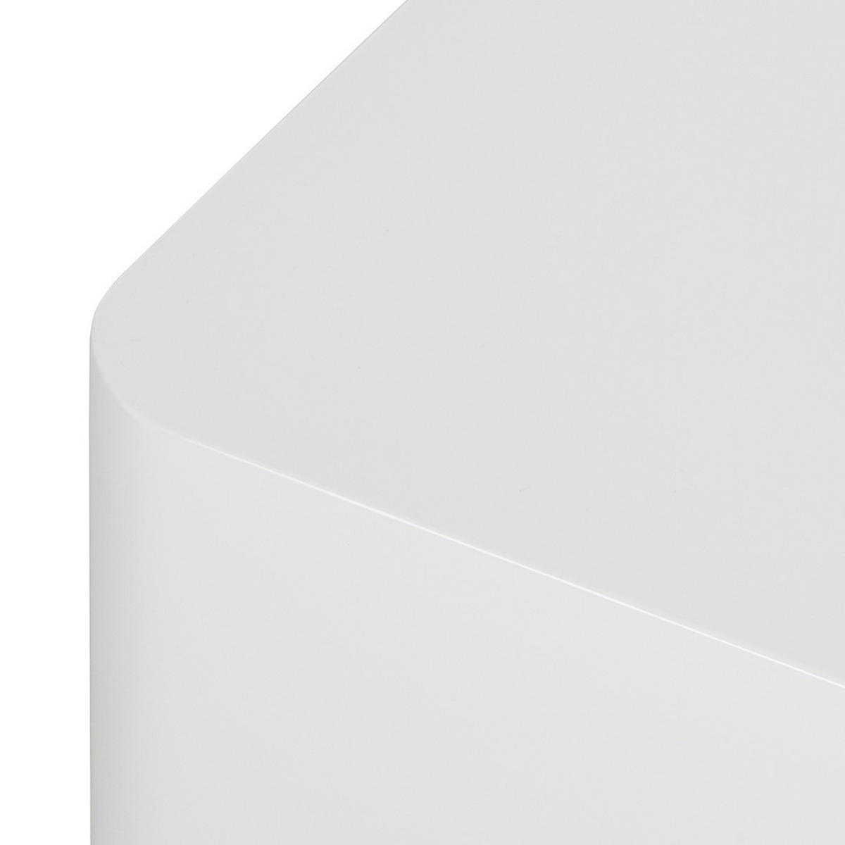 BEISTELLTISCH (2er-Set) - Hochglanz Weiß - Weiß Hochglanz, Holzwerkstoff (40/40/38cm) - home24