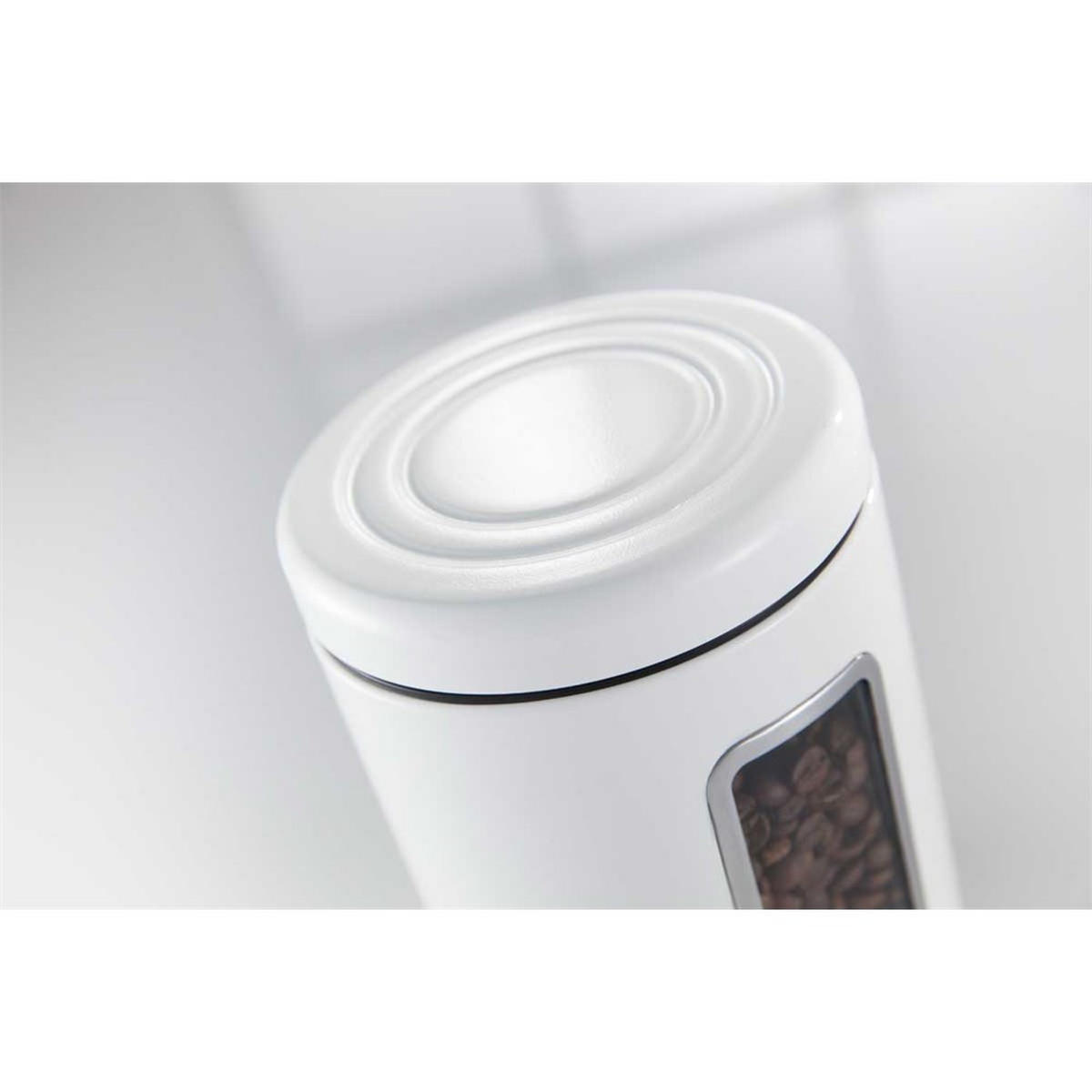 AUFBEWAHRUNGSDOSE Weiß - Weiß, Metall (12.5/18.9/12.5cm) - Wesco