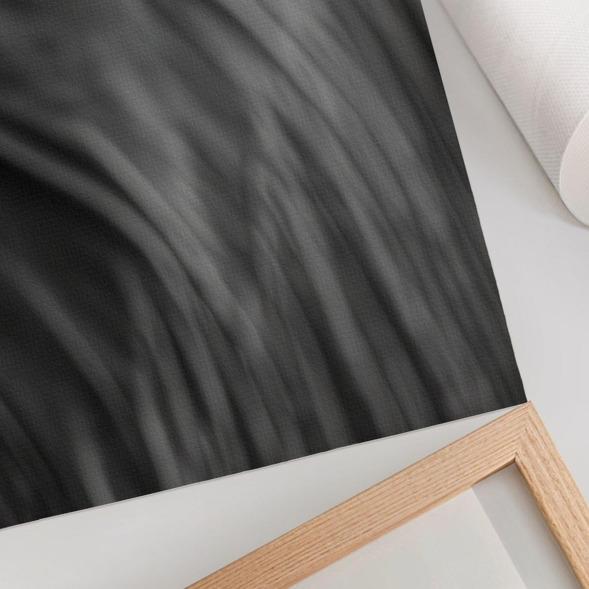 POSTER - 59x84 cm - Visual Echo - Elefantenblick - Schwarz, Textil (59/84/0.1cm) - TULUP