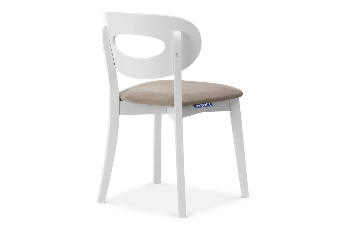 ESSZIMMERSTUHLE TANER 2-tlg Vintage, Beige - Beige/Weiß, Holz/Textil (47/80/45cm) - KONSIMO®