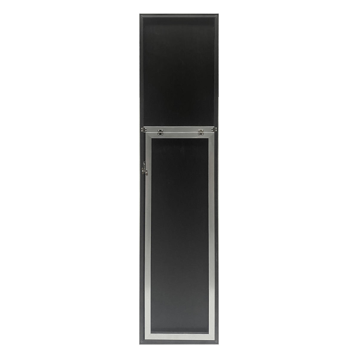 STANDSPIEGEL Barletta - Silberfarben, Glas/Kunststoff (35/150.6/150cm) - [en.casa]