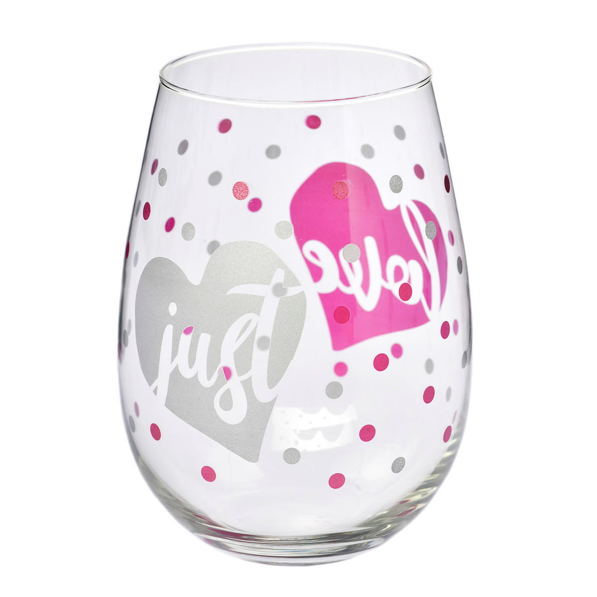 WASSERGLÄSER Just Love, 500 ml - Multicolor, Glas (0.5L) - Krosno Glass