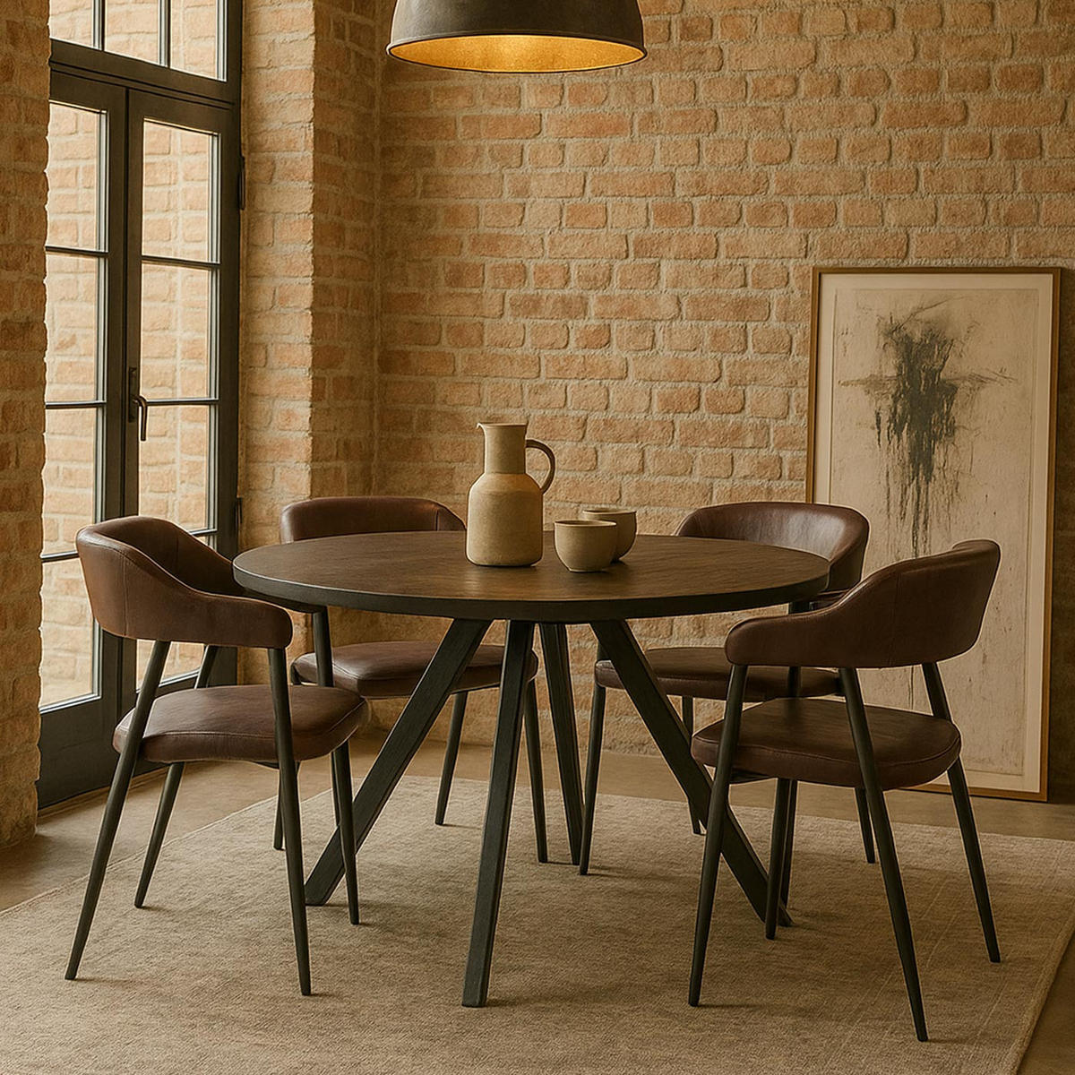 ESSZIMMERSTUHL Dunkelbraun - Dunkelbraun, Kunststoff (51/77/52cm) - MCW