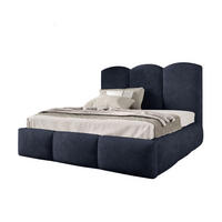 POLSTERBETT BAILEY Bettkasten Lattenrost 120x200 Dunkelblau - Dunkelblau, Holz (120/200cm) - Furnistar