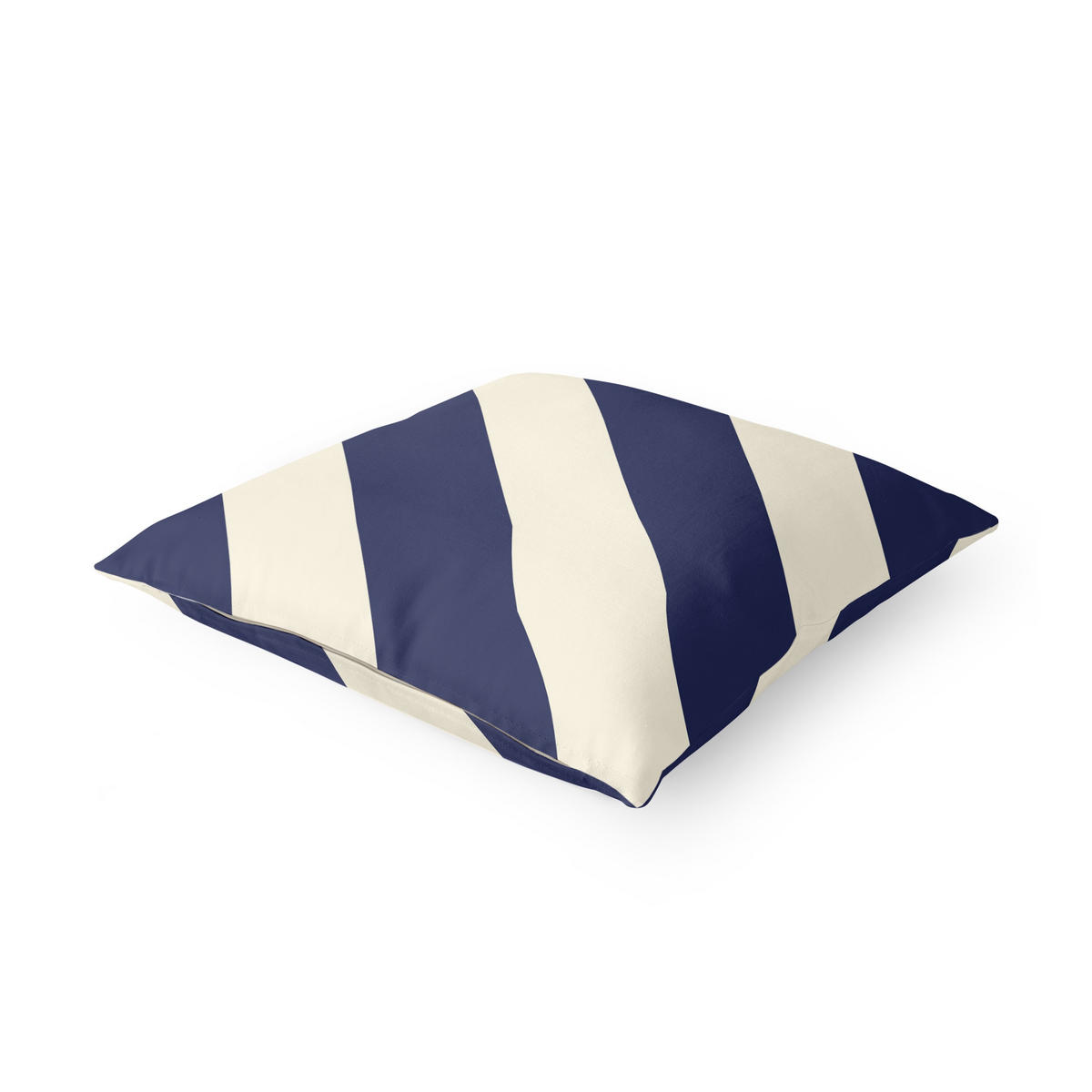 KISSENBEZUG PopArt Streifen Blau 40/40 cm - Blau, Textil (40/40cm) - Bilderwelten