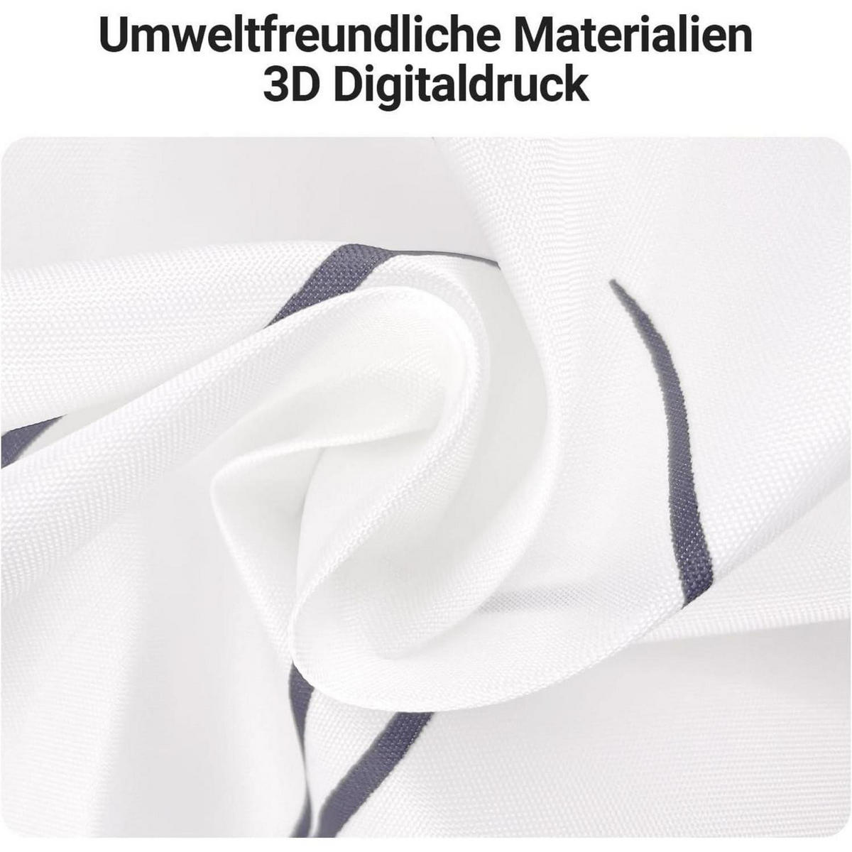 DUSCHVORHANG Weizenohr 220 x 200 cm - Multicolor, Textil (220/200cm)