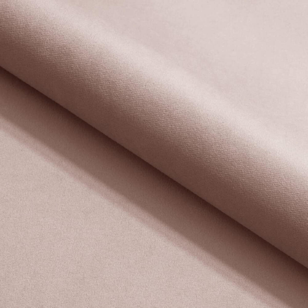 POLSTERBETT LUX Denver mit Kopfteil, 140 x 200 cm, Doppelbett mit Lattenrost aus Holz, Velourstoff Rosa, Füße in Farbe: Weiß - Pink, Holz/Textil (140/200cm) - Alpi-Möbel