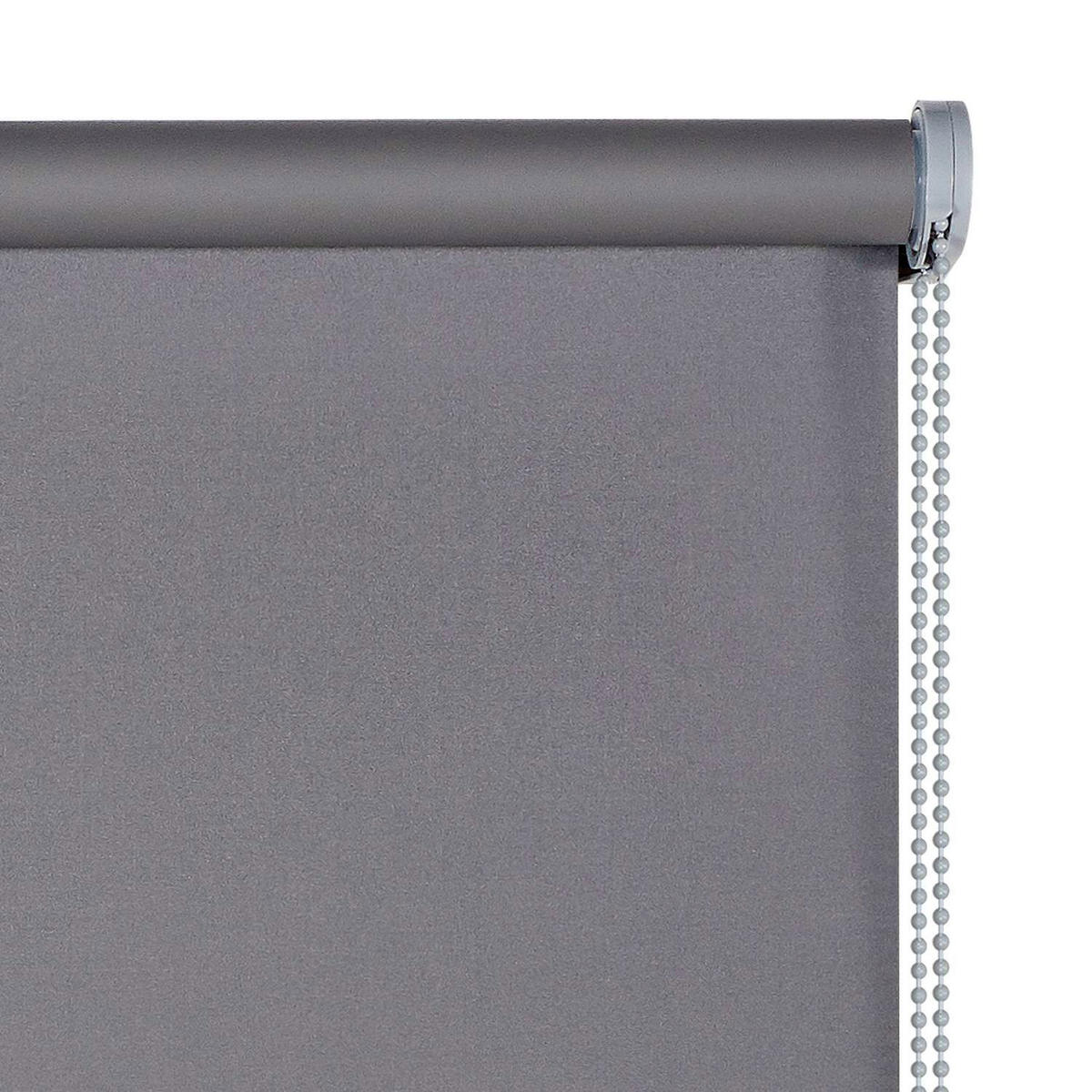 VERDUNKELUNGSROLLO Grau 160x250 cm - Grau, Kunststoff (160/250cm) - STORESDECO