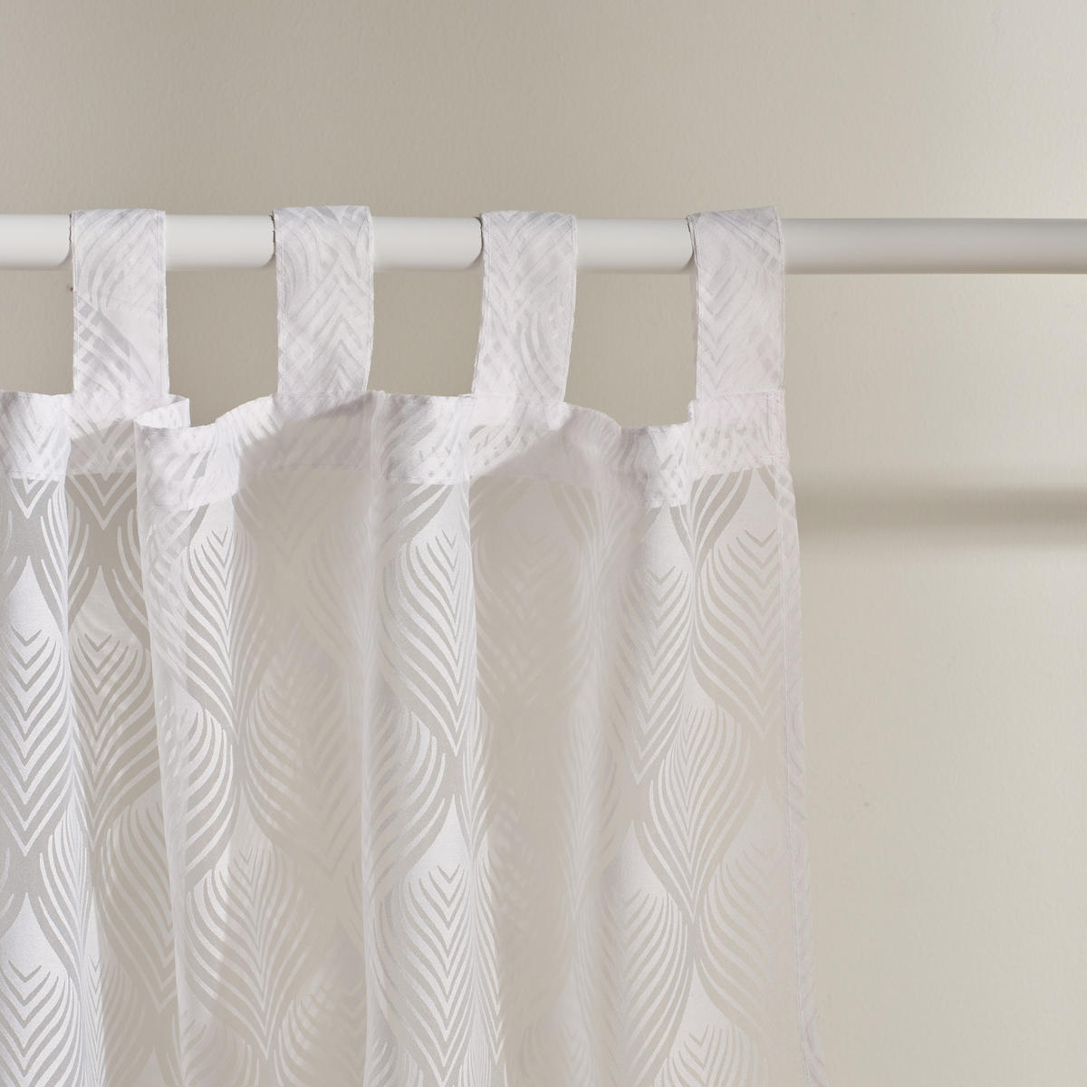 VORHANG Danno - Weiß, Textil (140/1/250cm) - home&you