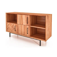 KOMMODE BREIT LEON Kernbuche - Kernbuche, Holz (144/80/45cm) - byoak