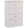 KOMMODE KATRIA, Weiß - Weiß, Holzwerkstoff (76/110/40cm) - KONSIMO®