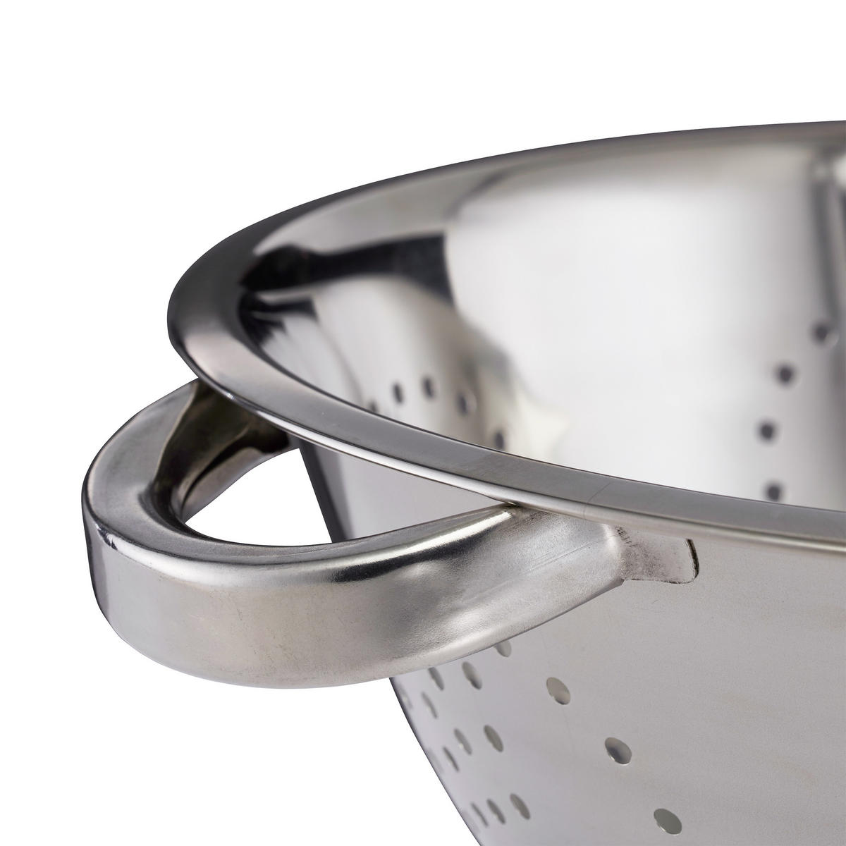 SIEB Set - Silberfarben, Metall (25cm) - Relaxdays