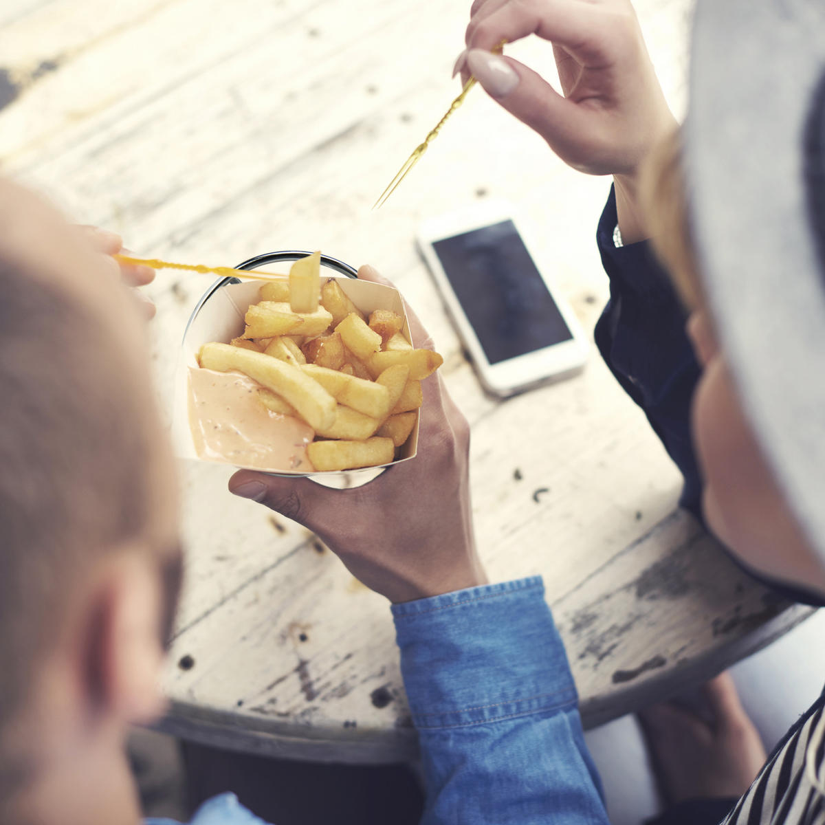 2XPOMMESHALTER - Silberfarben, Metall (9.5/16/9.5cm) - Relaxdays