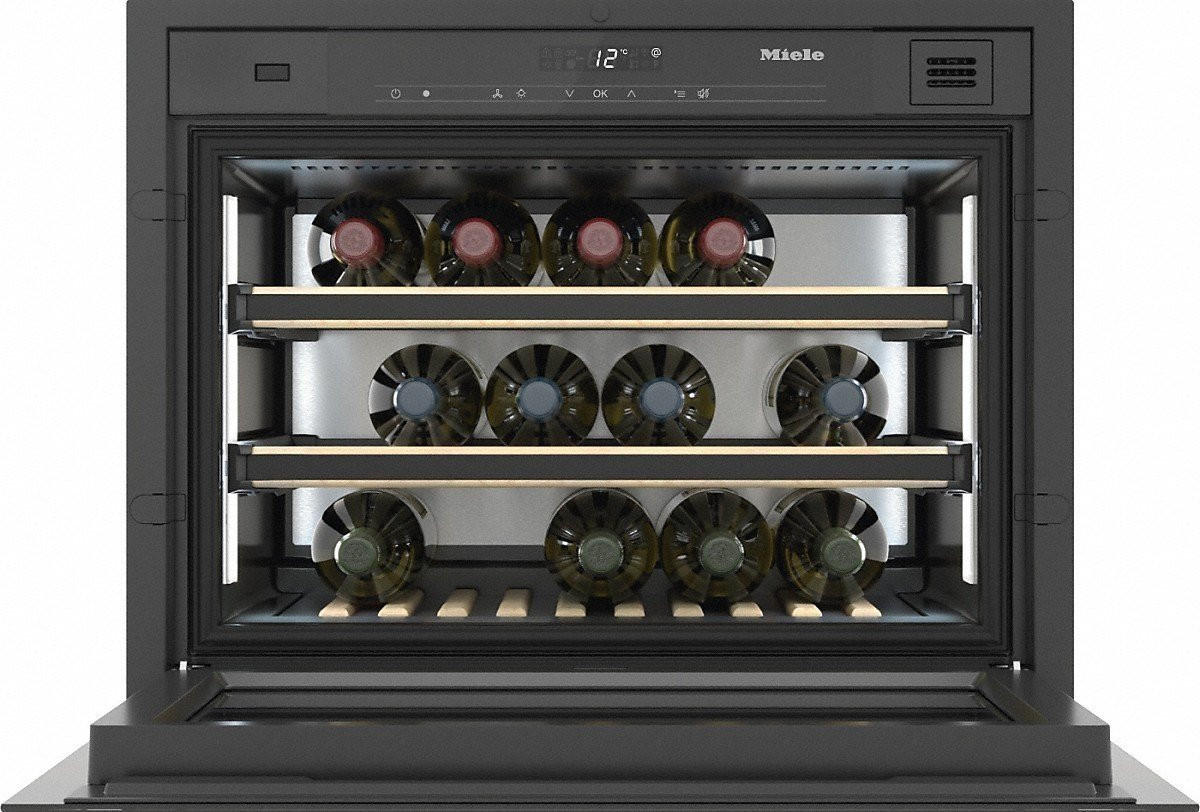 Miele Weinkühlschrank KWT 7112 iG Obisidianschwarz - Miele