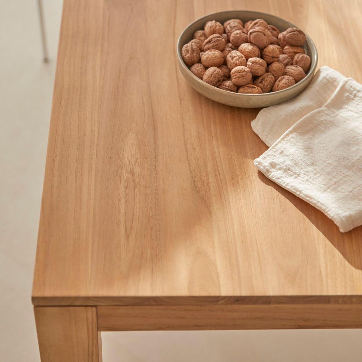 TISCH Eden Natur aus Teak - Naturfarben, Holz (75/150/76cm) - Tikamoon