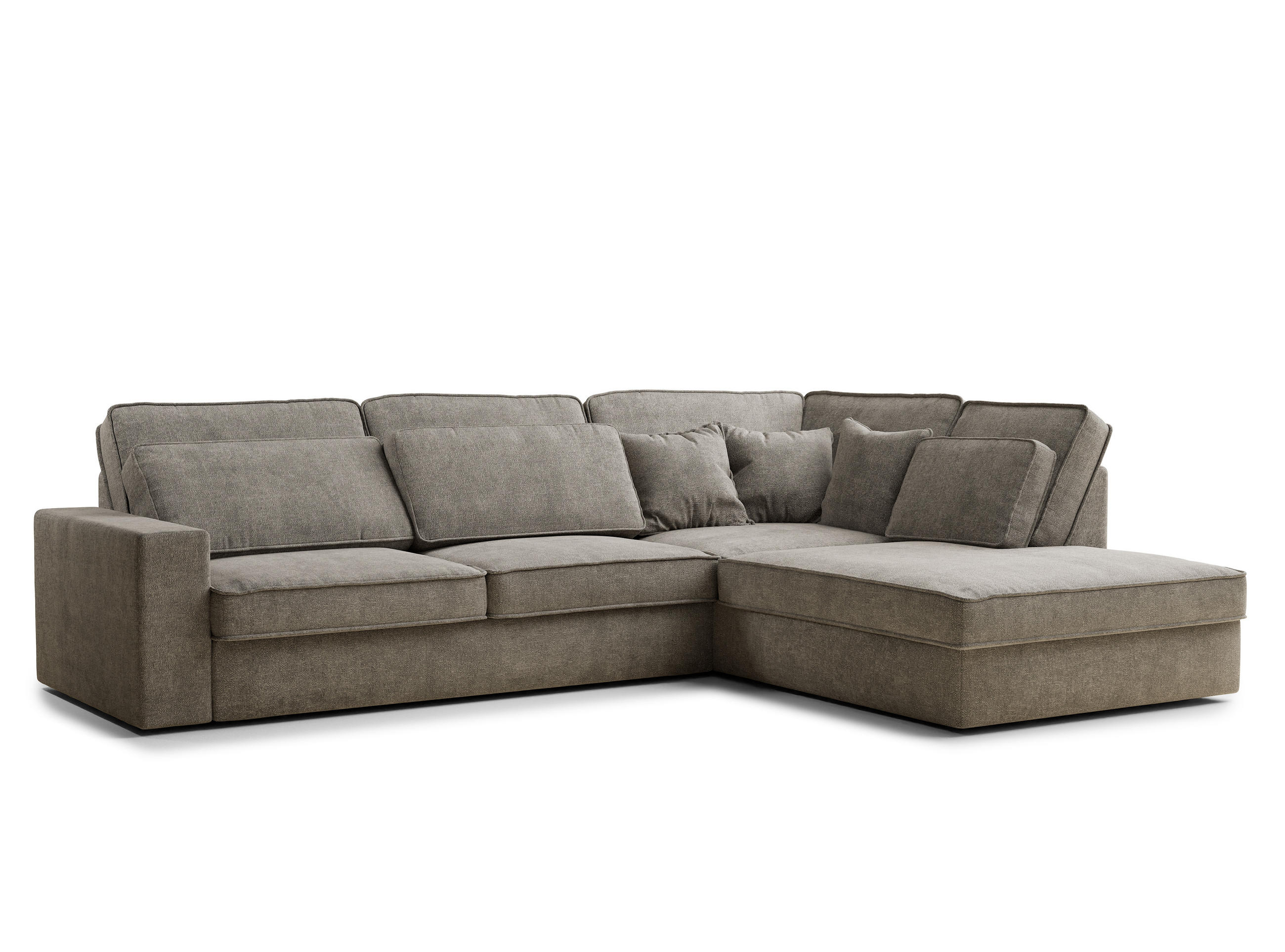 Maison de Reve Ecksofa Greige 311x225 cm