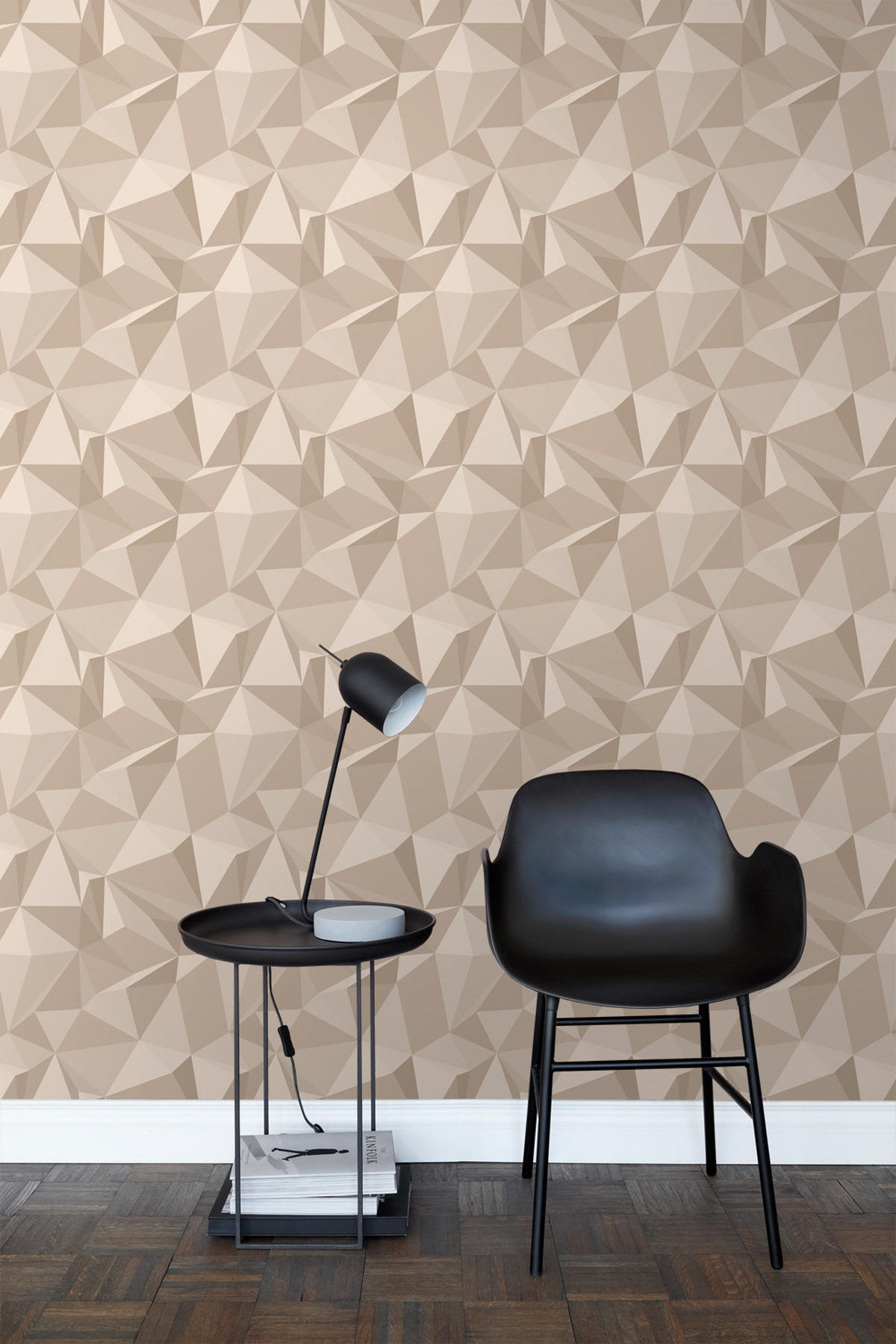 TAPETE 3D-Muster 50 x 900 cm - Beige, Papier (50/900cm) - Sanders & Sanders