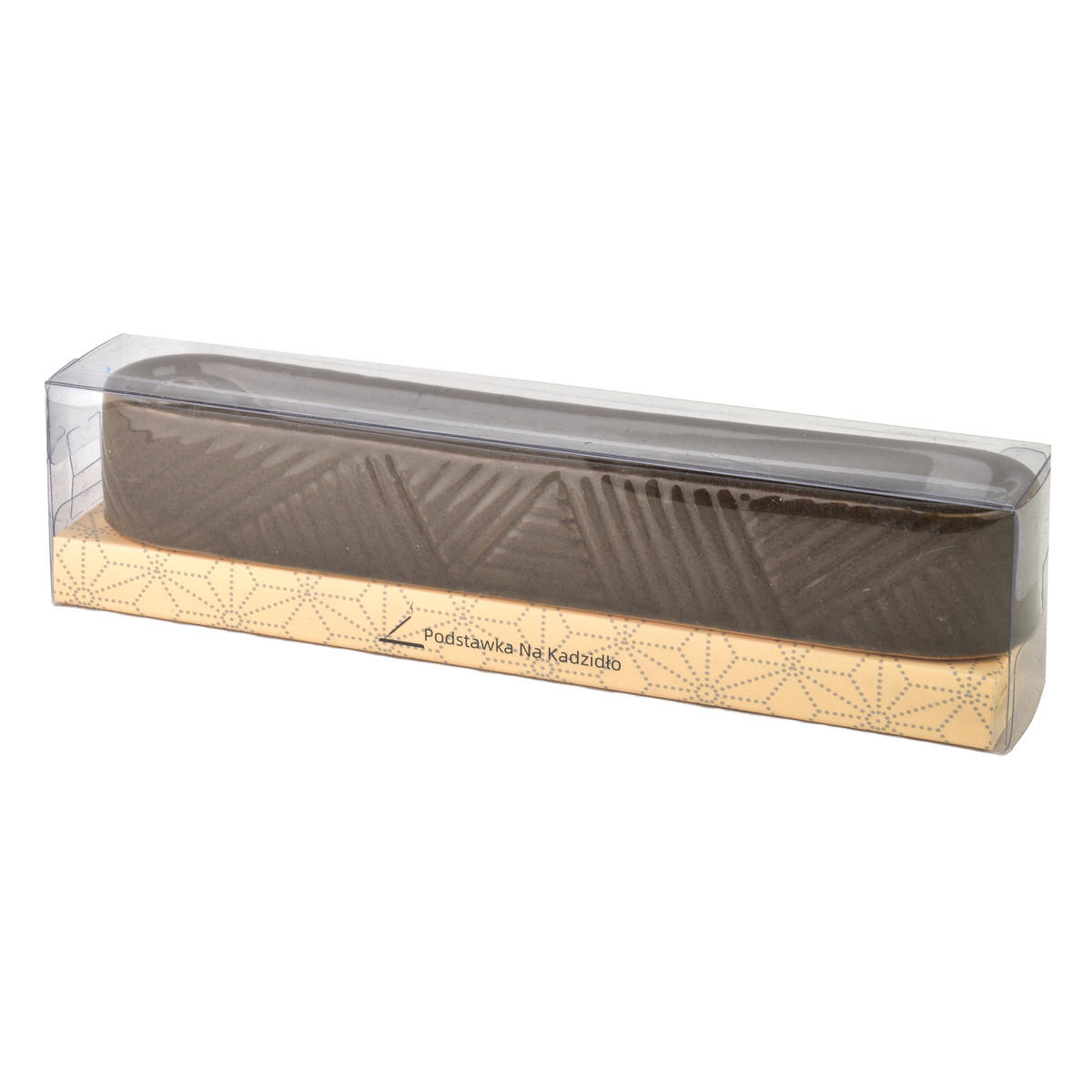 RÄUCHERSTÄBCHENHALTER 1-tlg Braun 20/4/3cm Keramik - Braun, Keramik (4/5/20cm) - Mondex