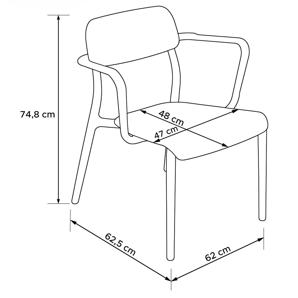 GARTENMÖBEL-SET GALIO, 4-tlg - Grau, Kunststoff - KONSIMO®