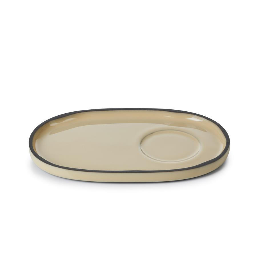 Revol Porcelaine France Untertasse Mehrfarbig, Mehrfarbig, Mehrfarbig 11.1x1.5x18 cm