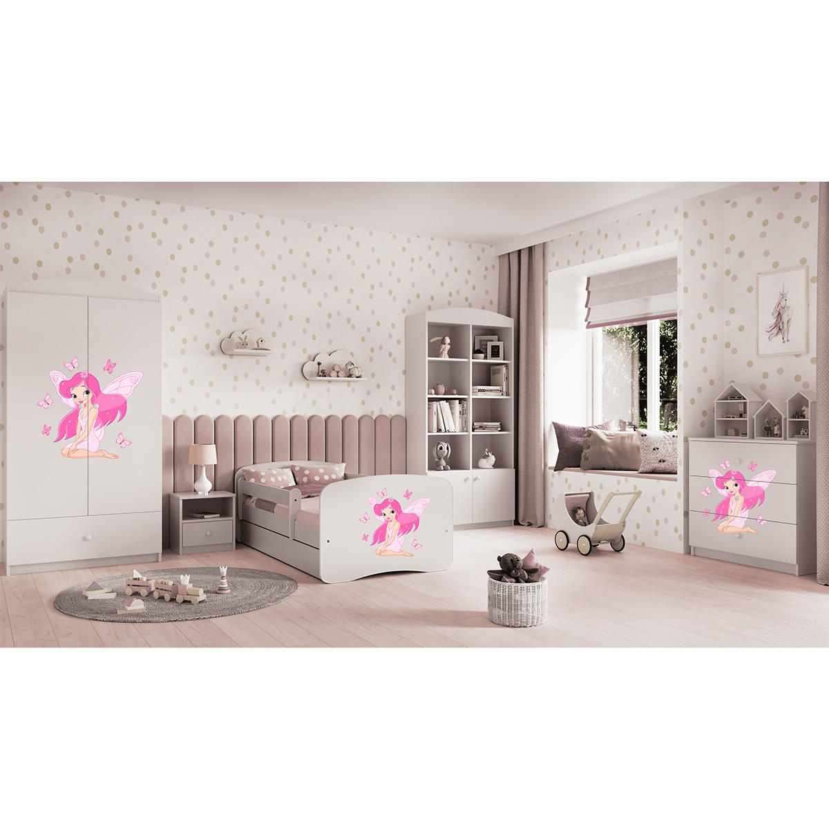 KINDERKOMMODE Weiß - Weiß, Holzwerkstoff (81/80/41cm) - Petits-meubles