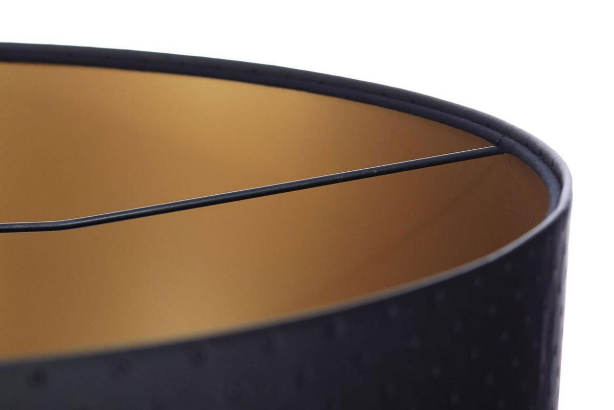 HÄNGELEUCHTE Gold 60/30 cm - Goldfarben/Schwarz, Kunststoff (60/1.1/30cm) - ONZENO