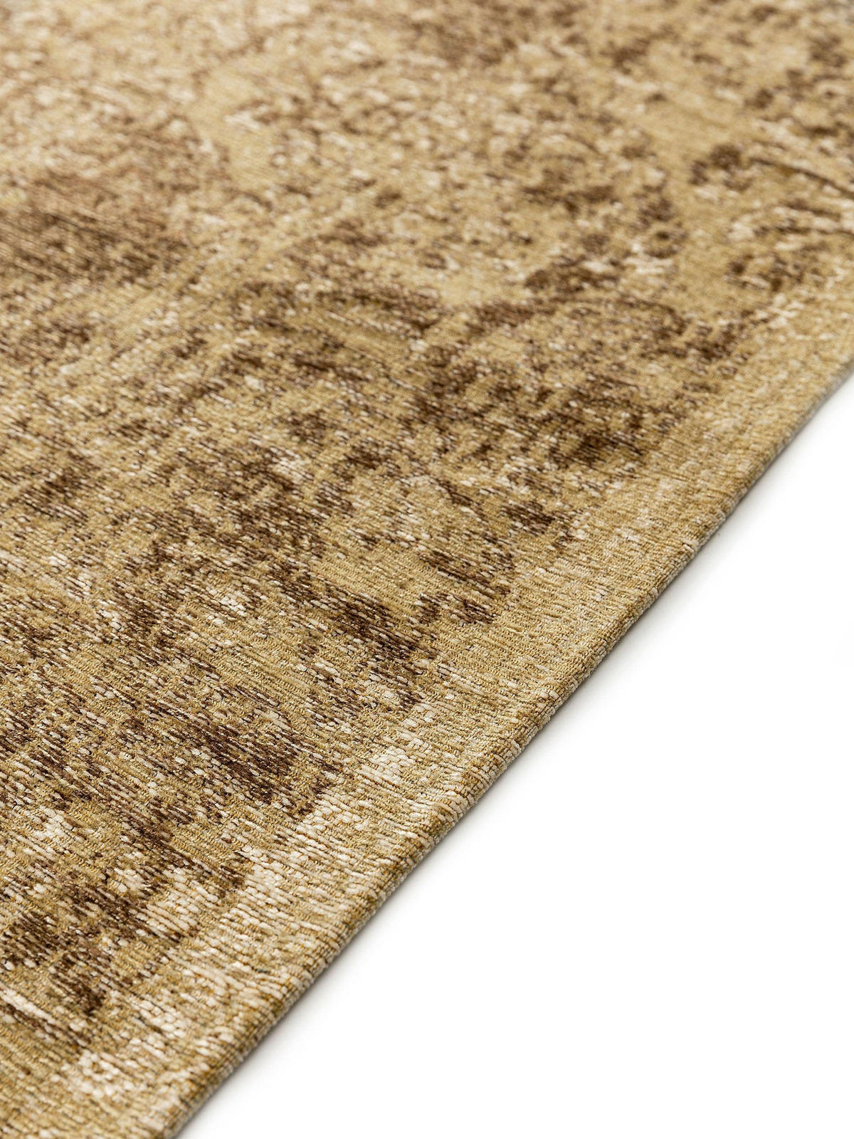 FLACHGEWEBETEPPICH Frencie Braun 80x165 cm - Braun, Textil (80/165cm) - benuta Nest