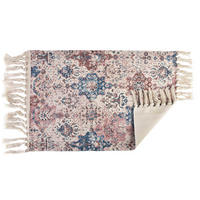 TEPPICH Orient Rot 90/60/2 cm Textilien - Dunkelrot, Textil (60/90cm) - Mondex
