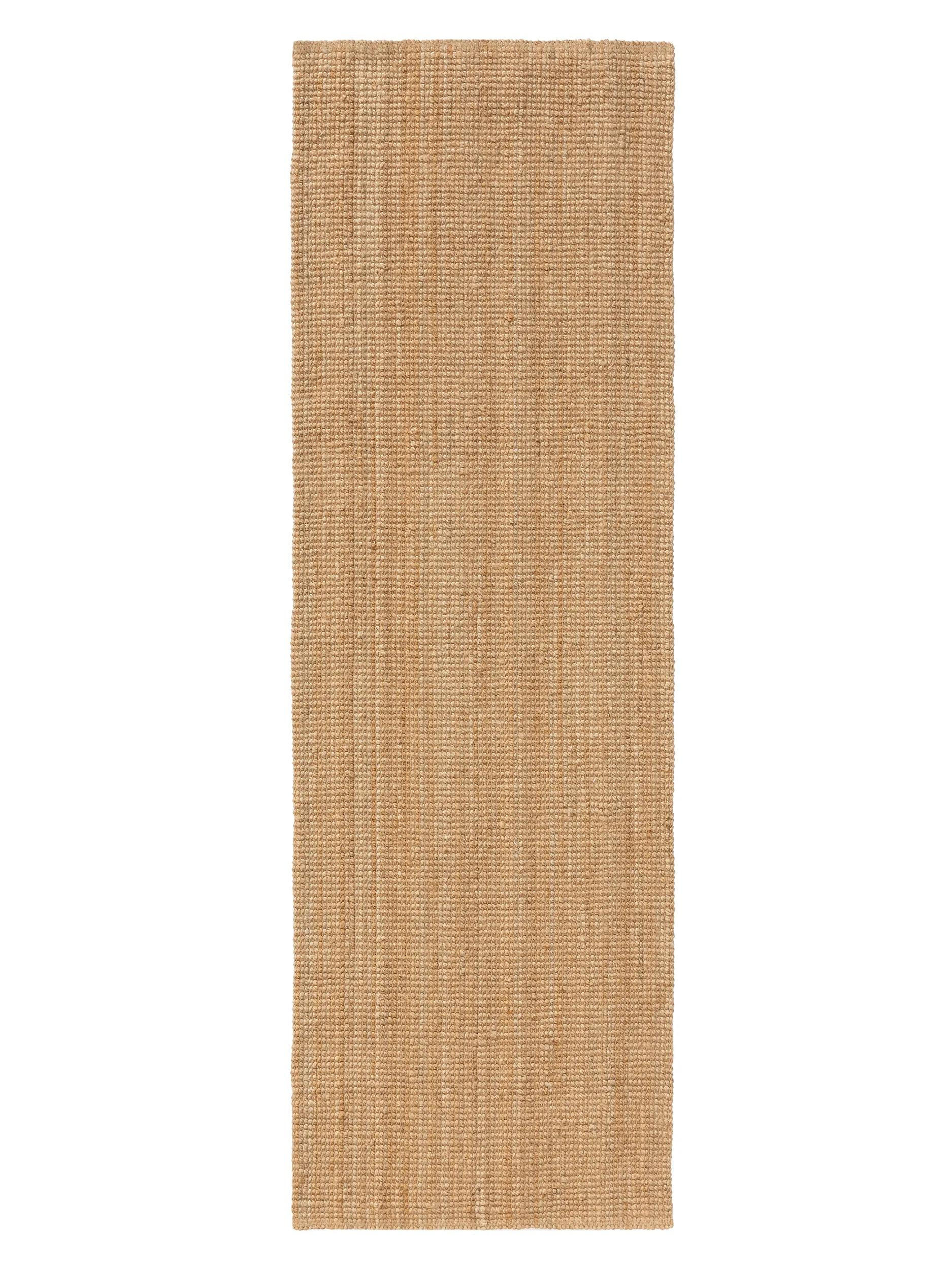 JUTETEPPICH Svea Natur 70x200 cm - Naturfarben, Textil (70/200cm) - benuta Pure