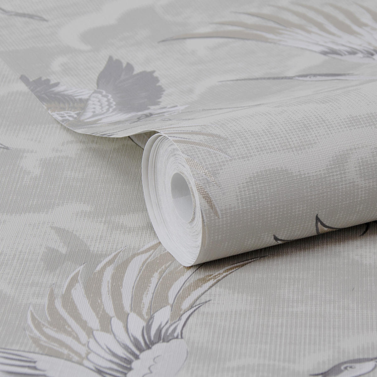 VLIESTAPETE Kranes Neutral - Beige, Papier/Kunststoff (52/1000cm) - Sublime