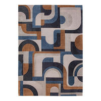 TEPPICH Camel Blue Nuance 170/240 cm - Braun, Textil (170/240cm) - Louis De Poortere
