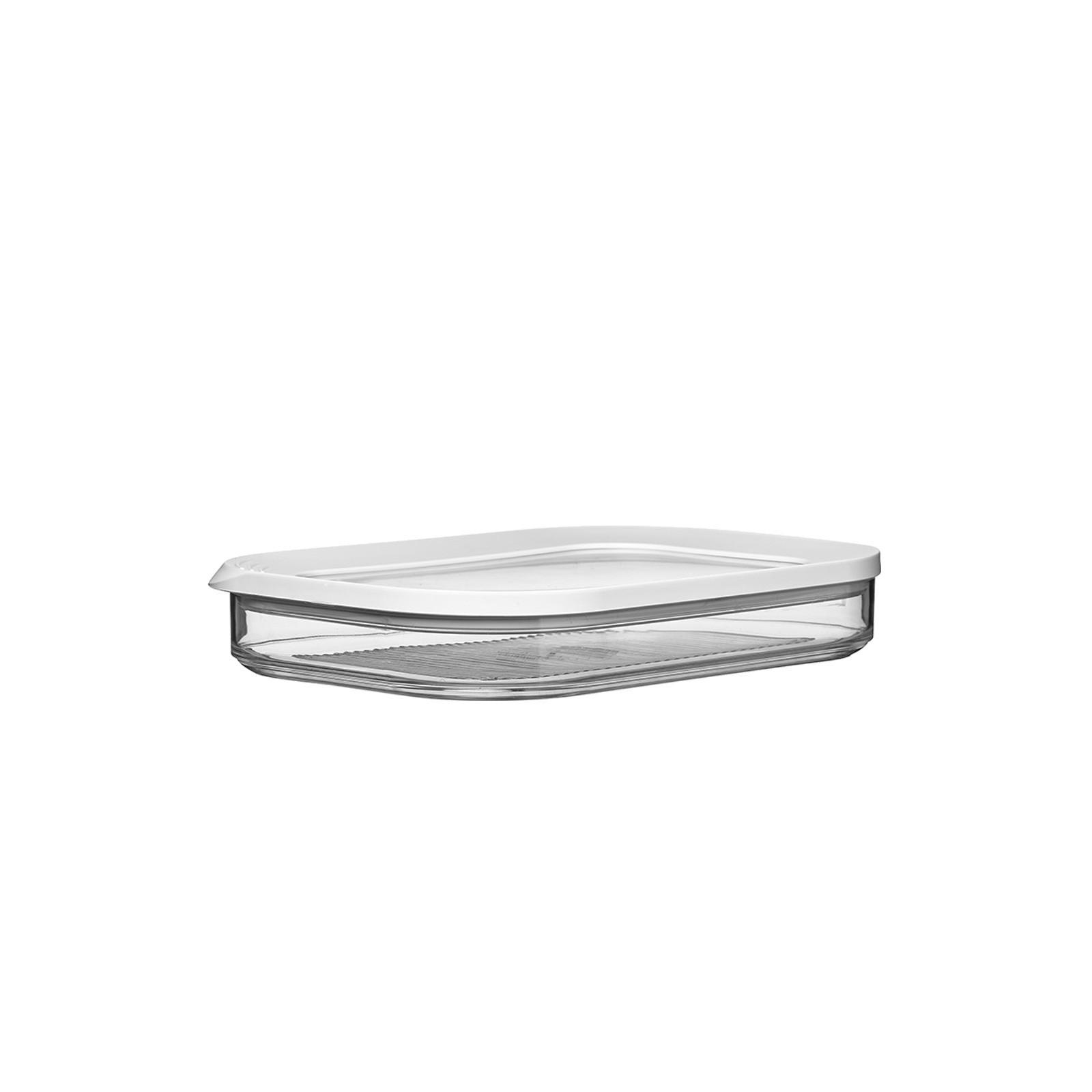 AUFSCHNITTDOSEN Modula transparent 550 ml 2er Set - Transparent, Kunststoff (16/3.7/1cm) - Mepal
